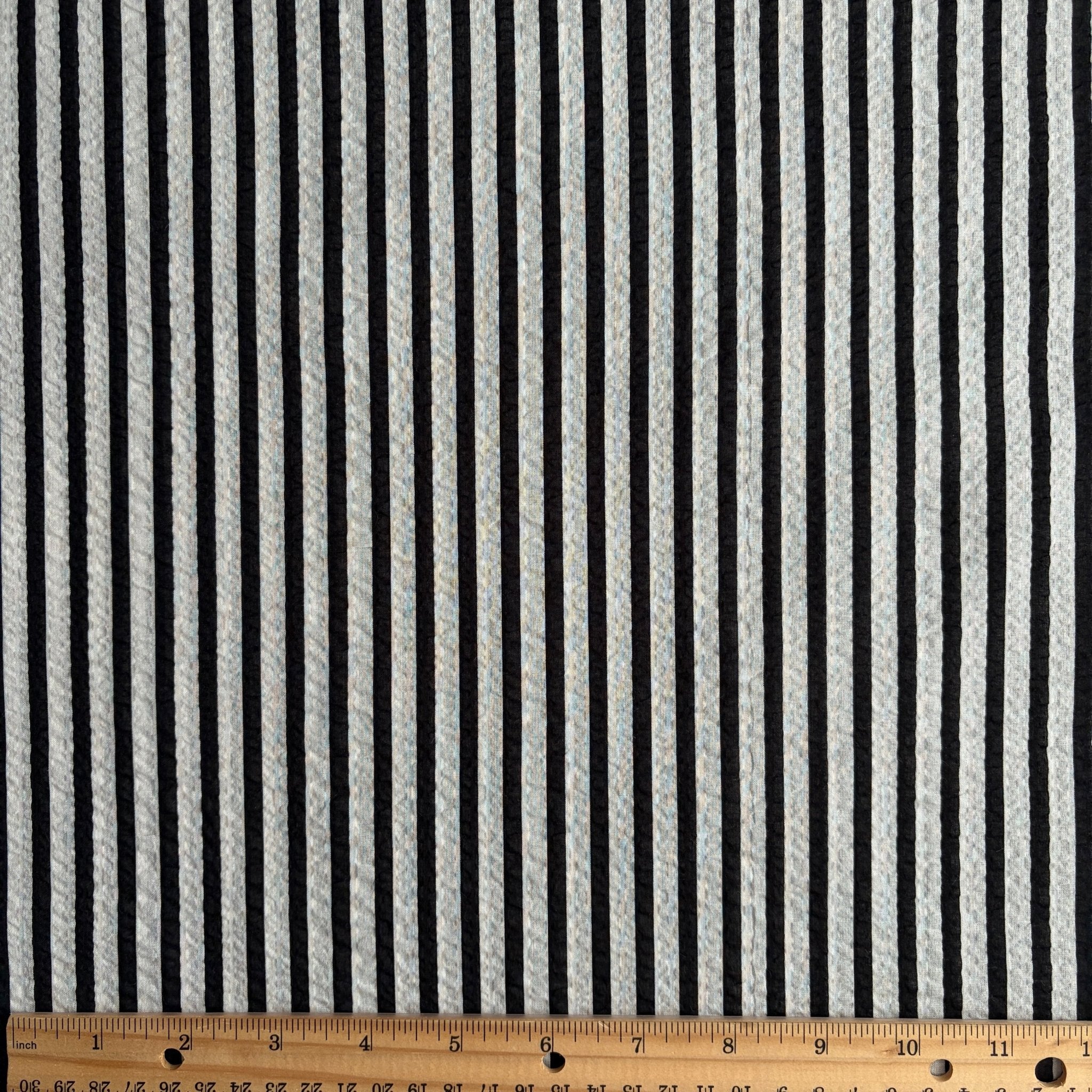 Ripple Cotton Lawn / Licorice - Image 2