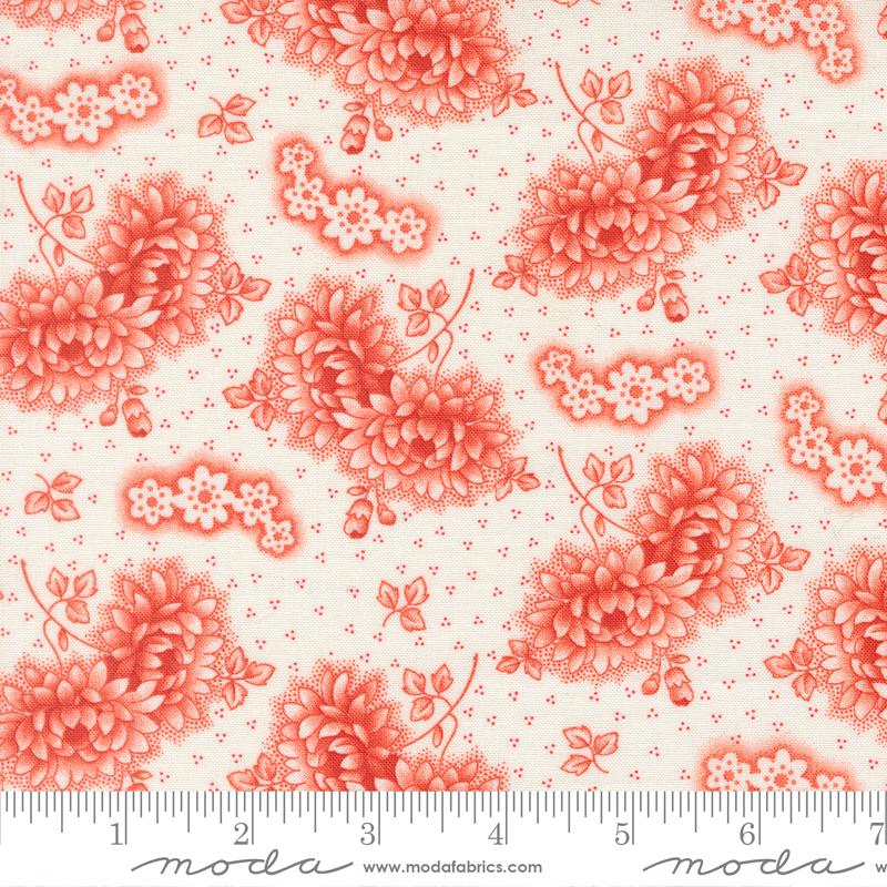 Rosie / Vintage Linen / Strawberry