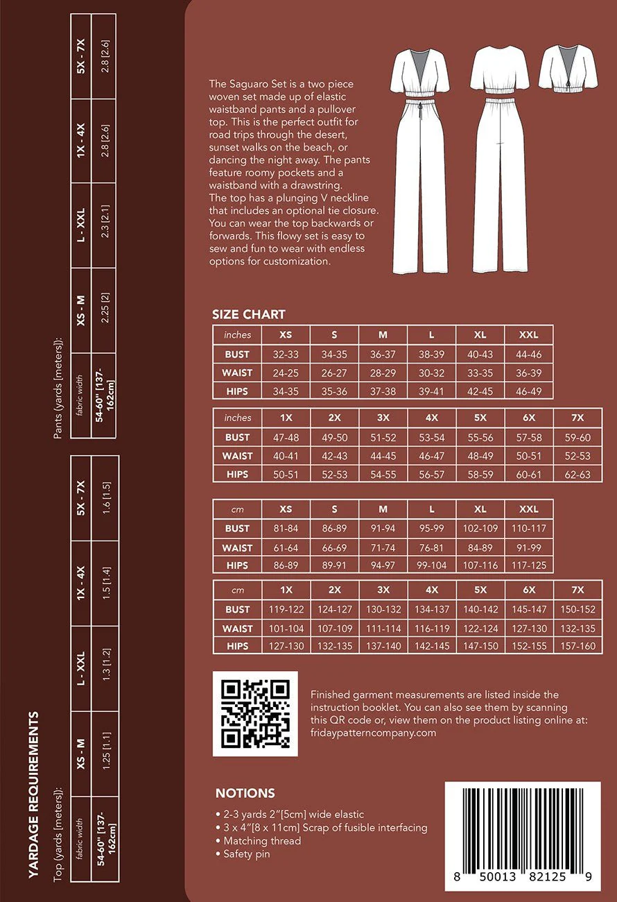Saguaro Set / Printed Pattern - Image 2