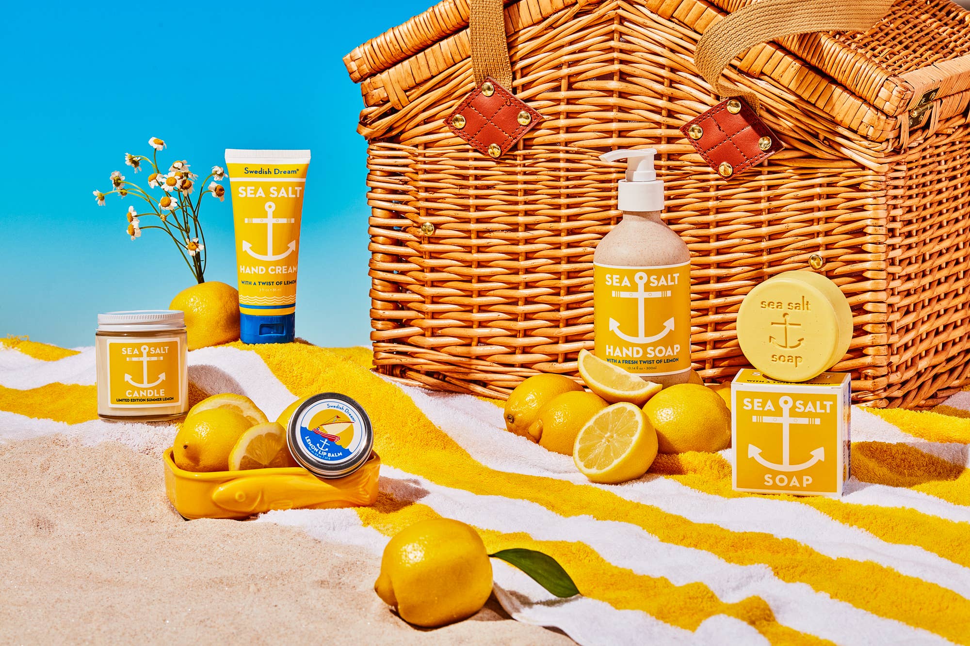 Sea Salt Lemon Candle Cutie - Image 2
