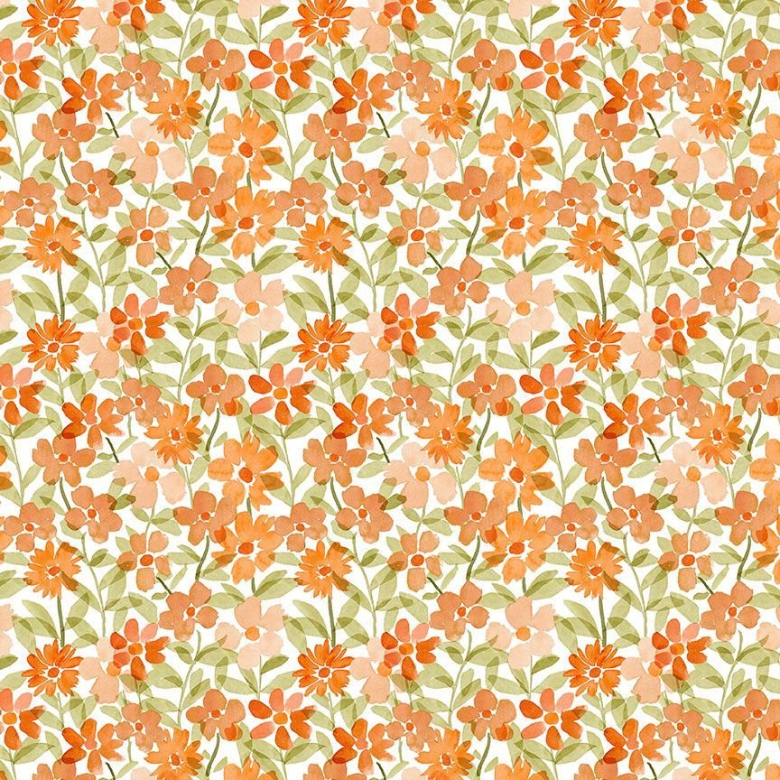 Secret Garden / Spring Floral / White