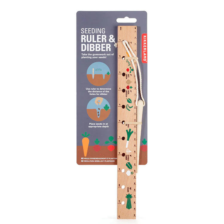 Seedling Ruler & Dibber