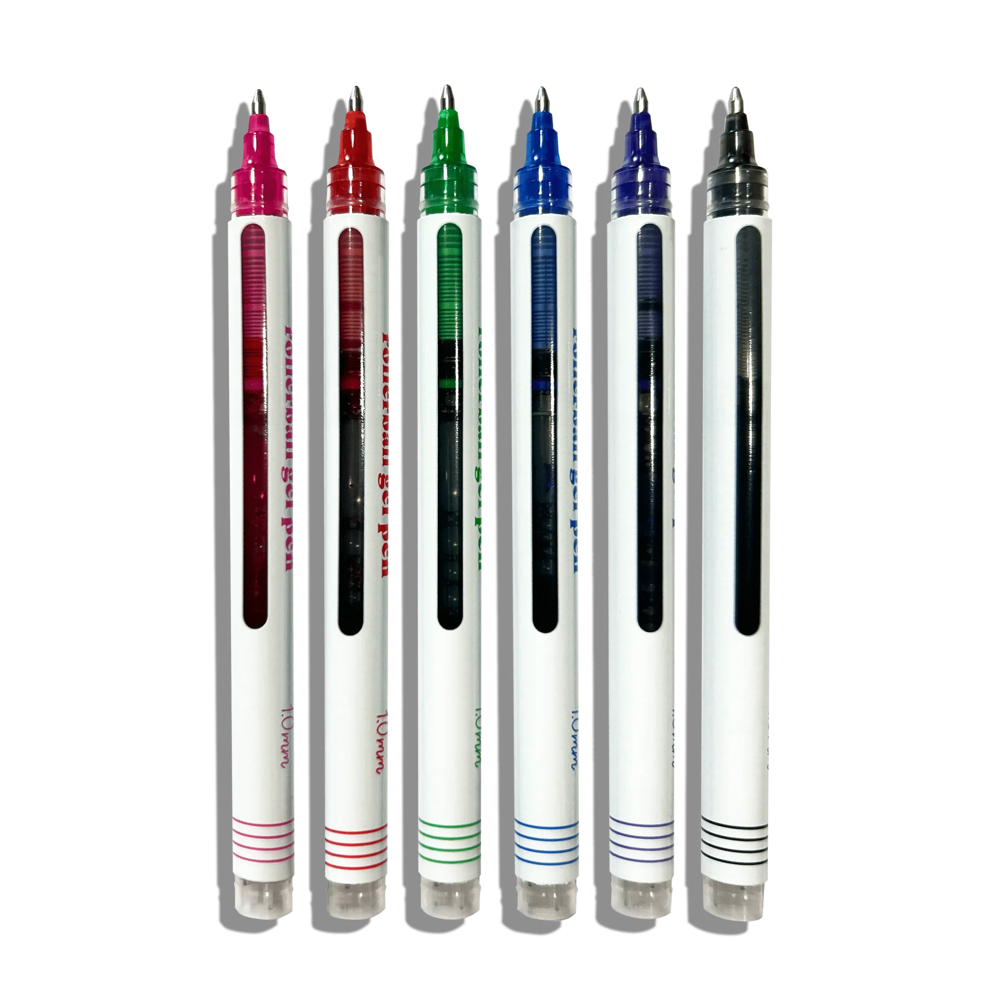 Seriously: Smooth Rollerball Gel Pens (Set of 6) - Image 3