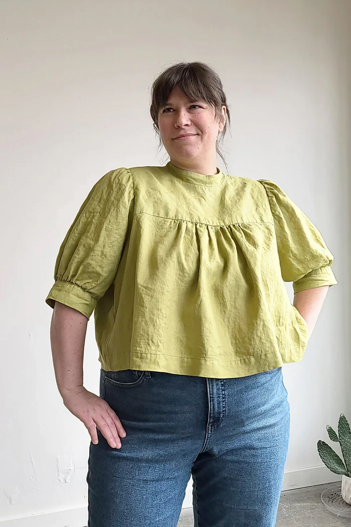 Sew House 7 / Regalia Blouse / Curvy - Image 4
