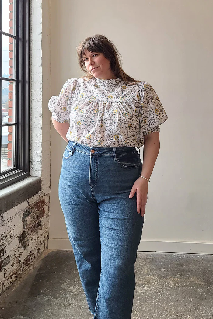 Sew House 7 / Regalia Blouse / Curvy - Image 7