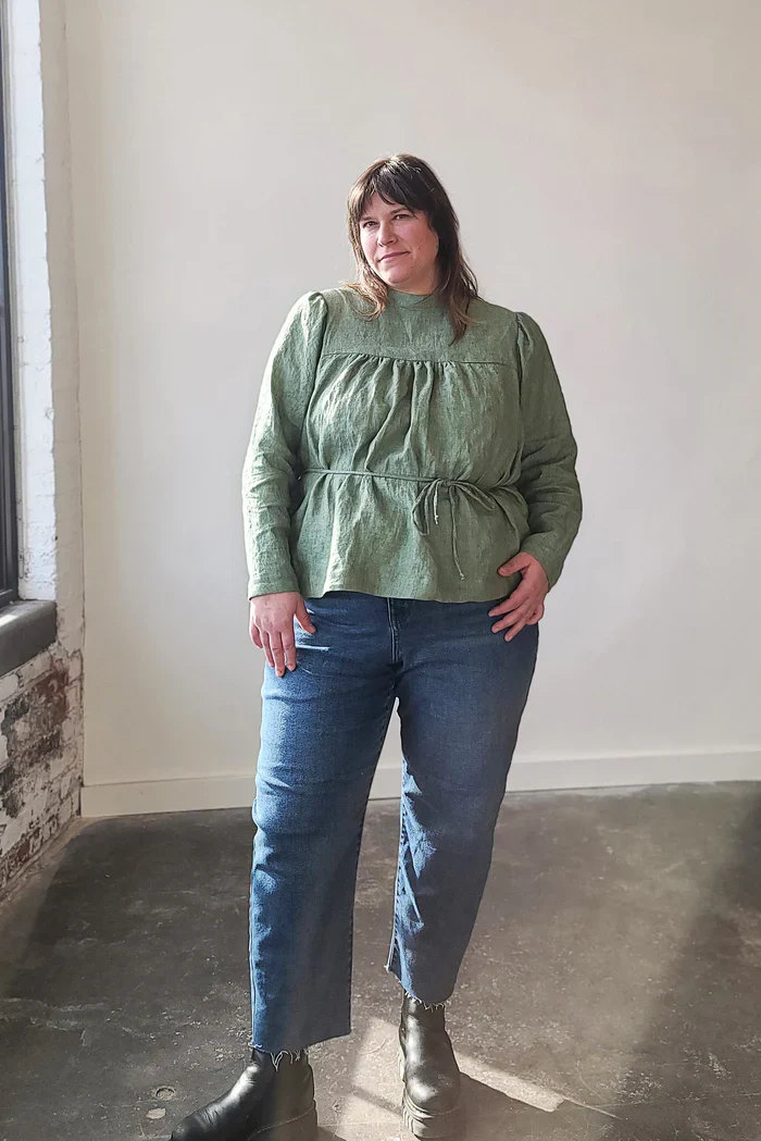 Sew House 7 / Regalia Blouse / Curvy - Image 8