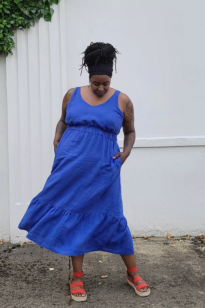 Sew House 7 / Sauvie Sundress / Curvy - Image 4
