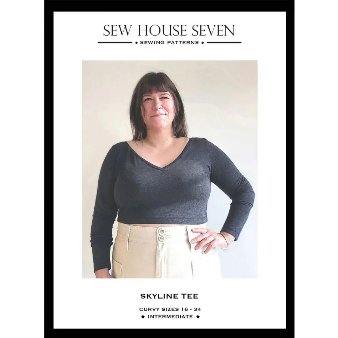Sew House 7 / Skyline Tee / Curvy