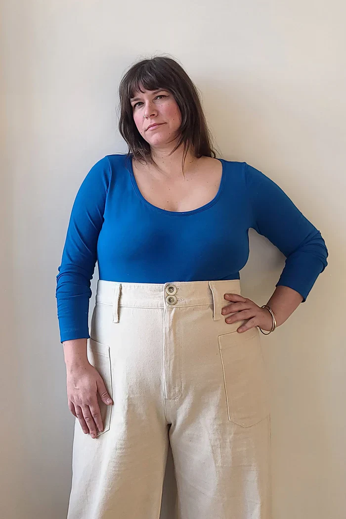 Sew House 7 / Skyline Tee / Curvy - Image 5