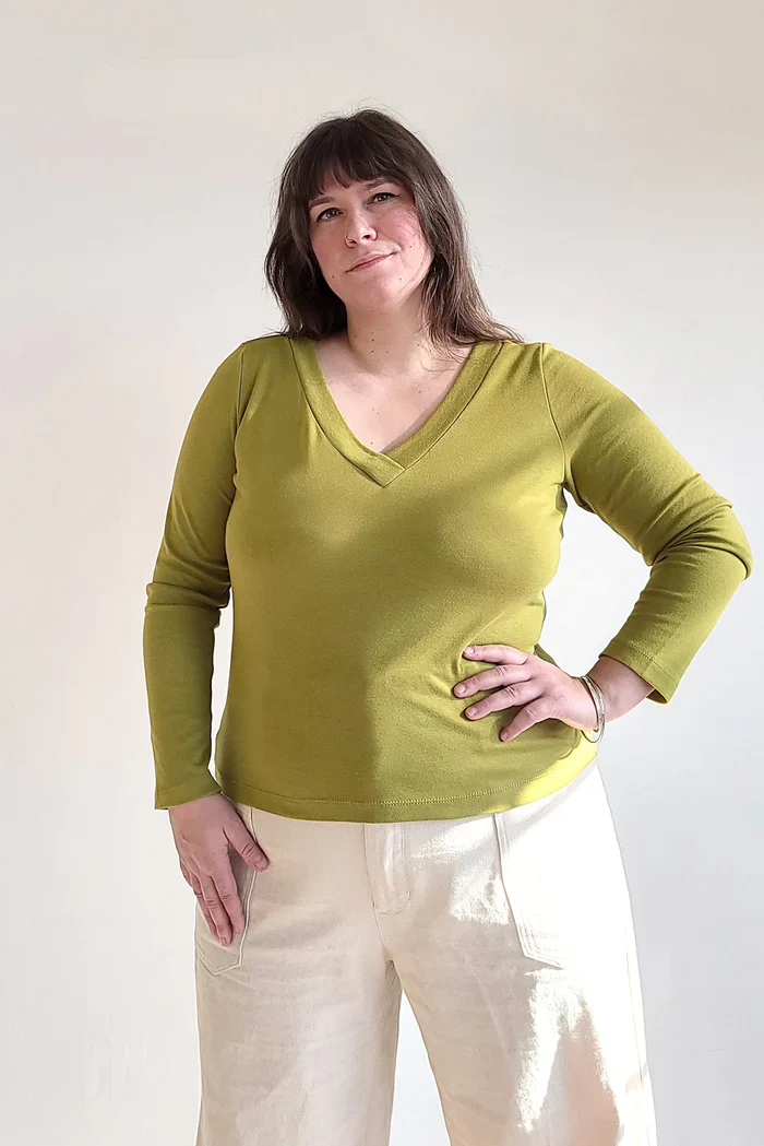 Sew House 7 / Skyline Tee / Curvy - Image 8