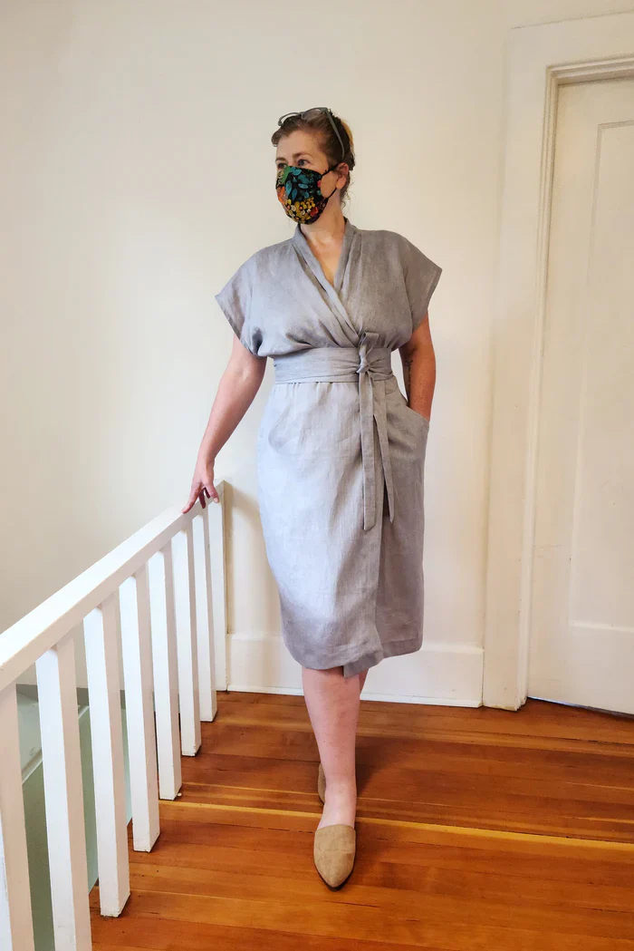 Sew House 7 / Wildwood Wrap Dress / Curvy - Image 5
