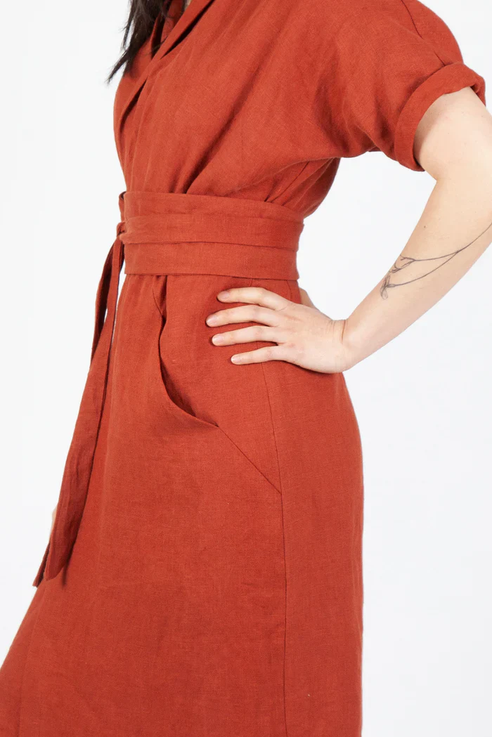 Sew House 7 / Wildwood Wrap Dress / Curvy - Image 6