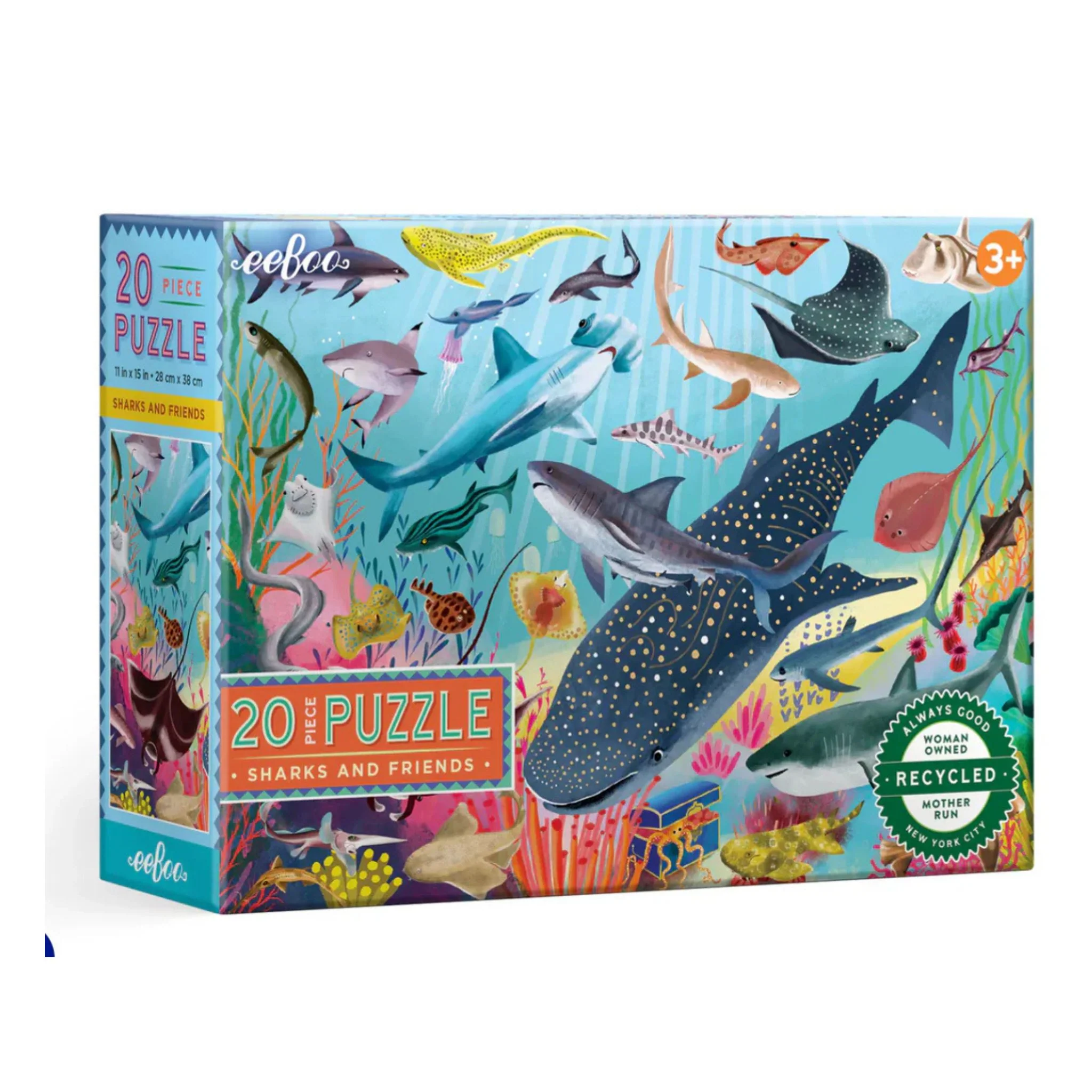 Sharks and Friends 20 Piece Puzzle