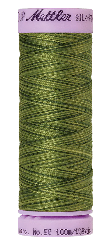 Silk-Finish Solid Cotton 50 Thread 100m/109yds / 9818 Ferns