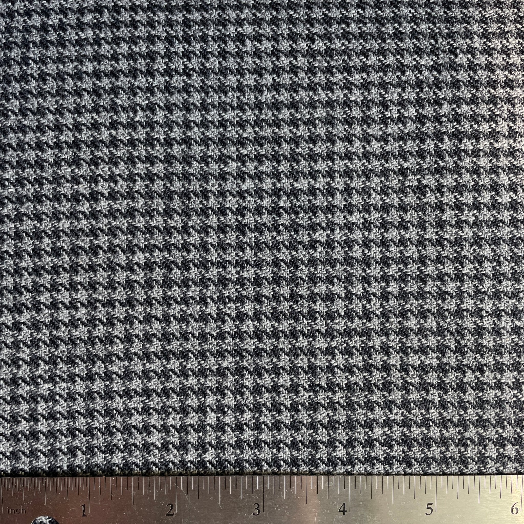 Slate Houndstooth Wool - Image 3