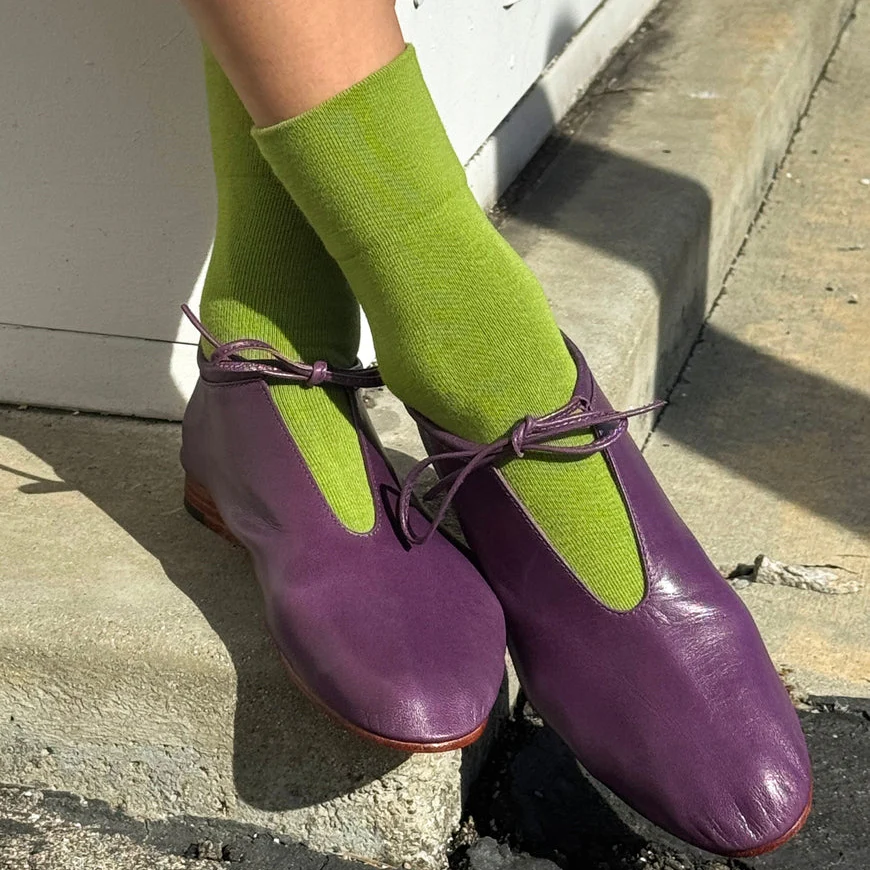 Sneaker Socks / Matcha