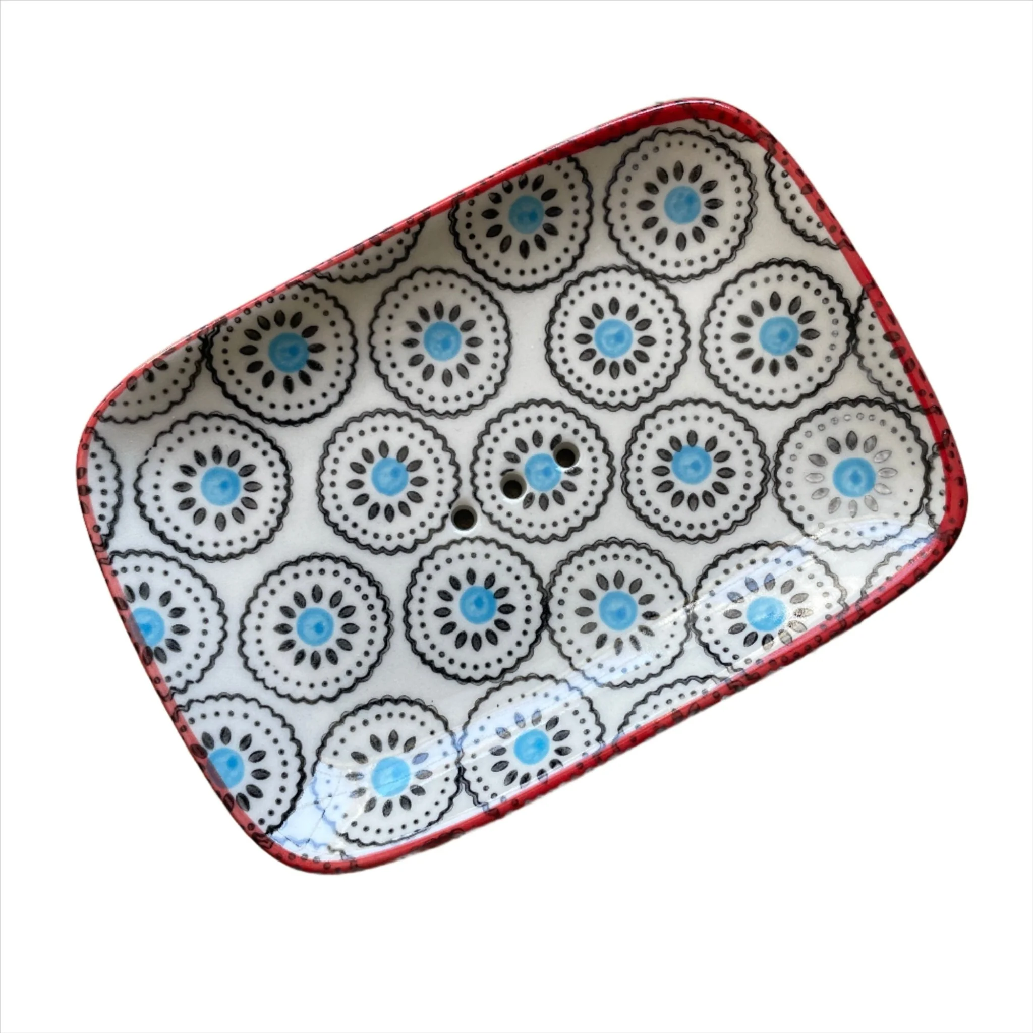 Soap Dish / Black & Blue