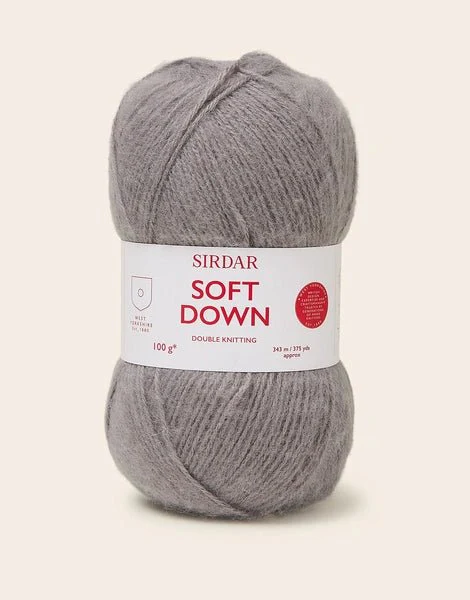 Soft Down / Brushed Silver