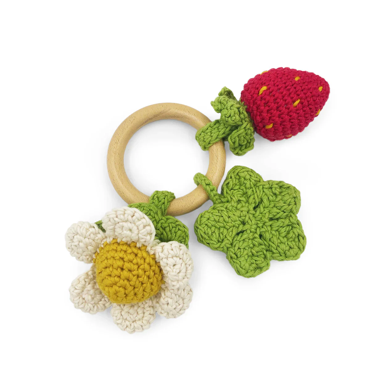 Spring Teether and Rattle