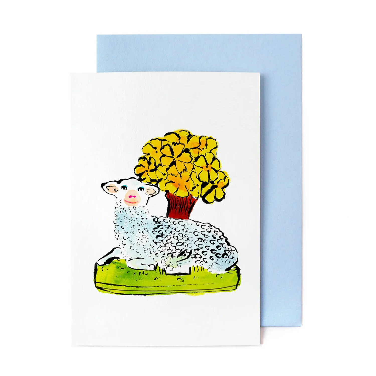 Springtime Lamb Card