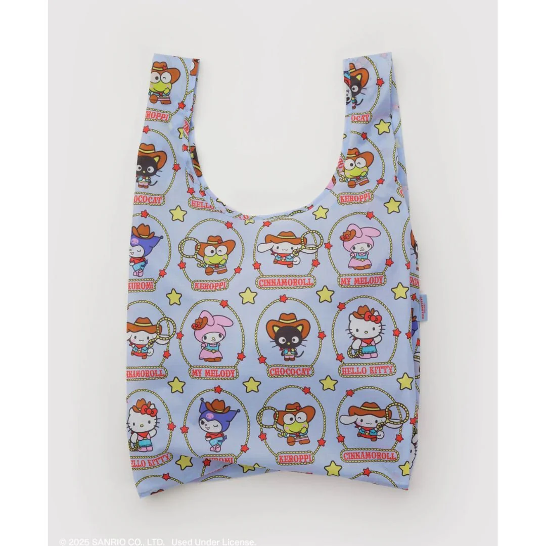 Standard Baggu Reusable Bag / Hello Kitty & Friends Western