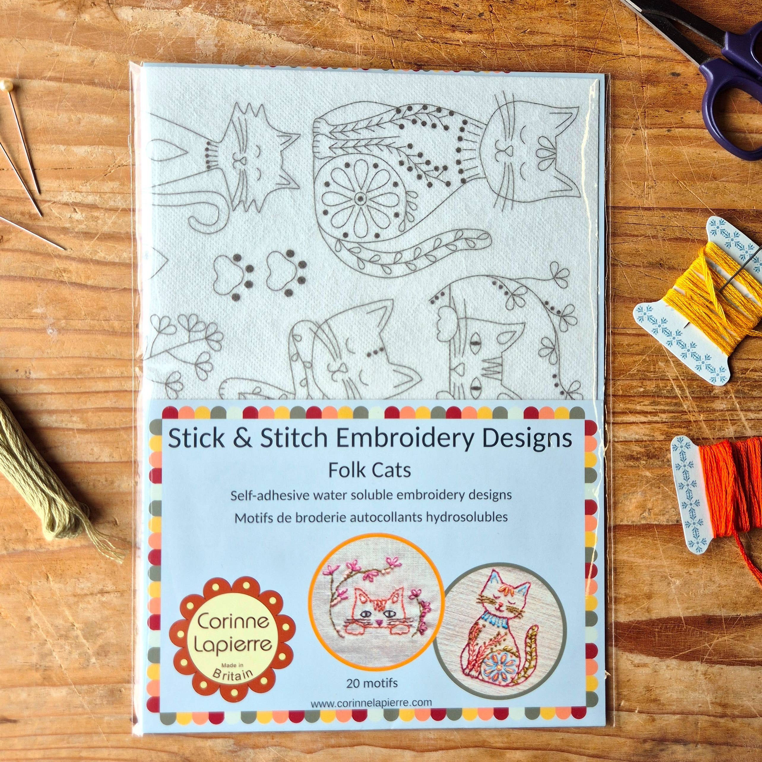 Stick and Stitch Embroidery / Folk Birds - Image 9