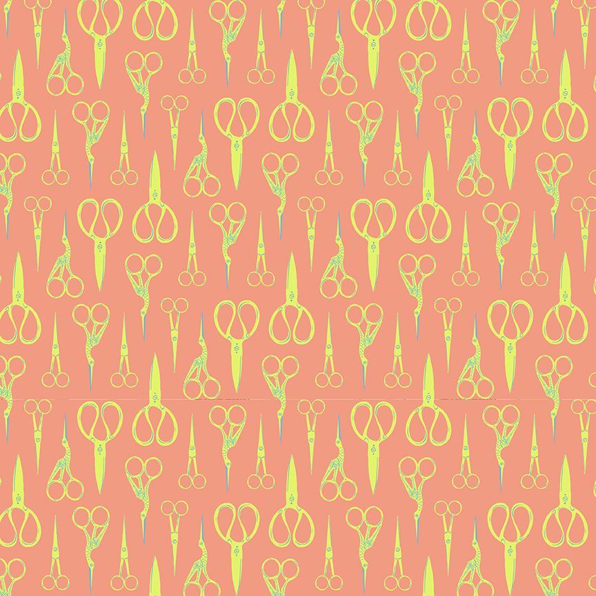 Stitch & Glow / Crane Scissors / Cantaloupe