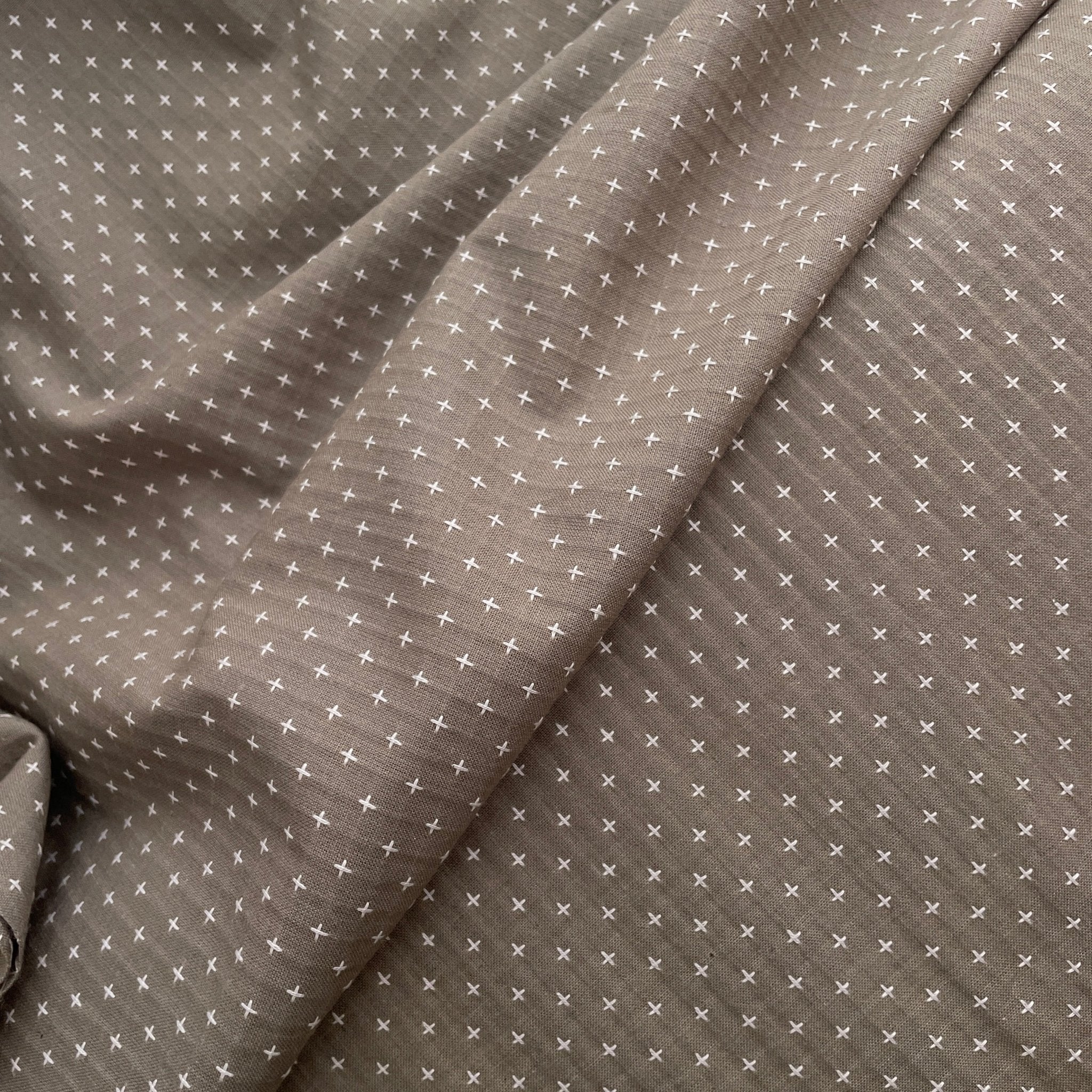 Stitched Plus Dark Grey
