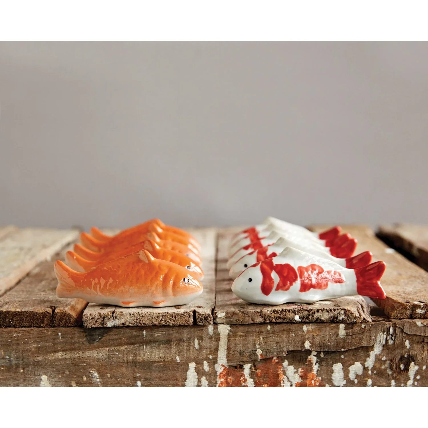 Stoneware Floating Fish / Orange - Image 2