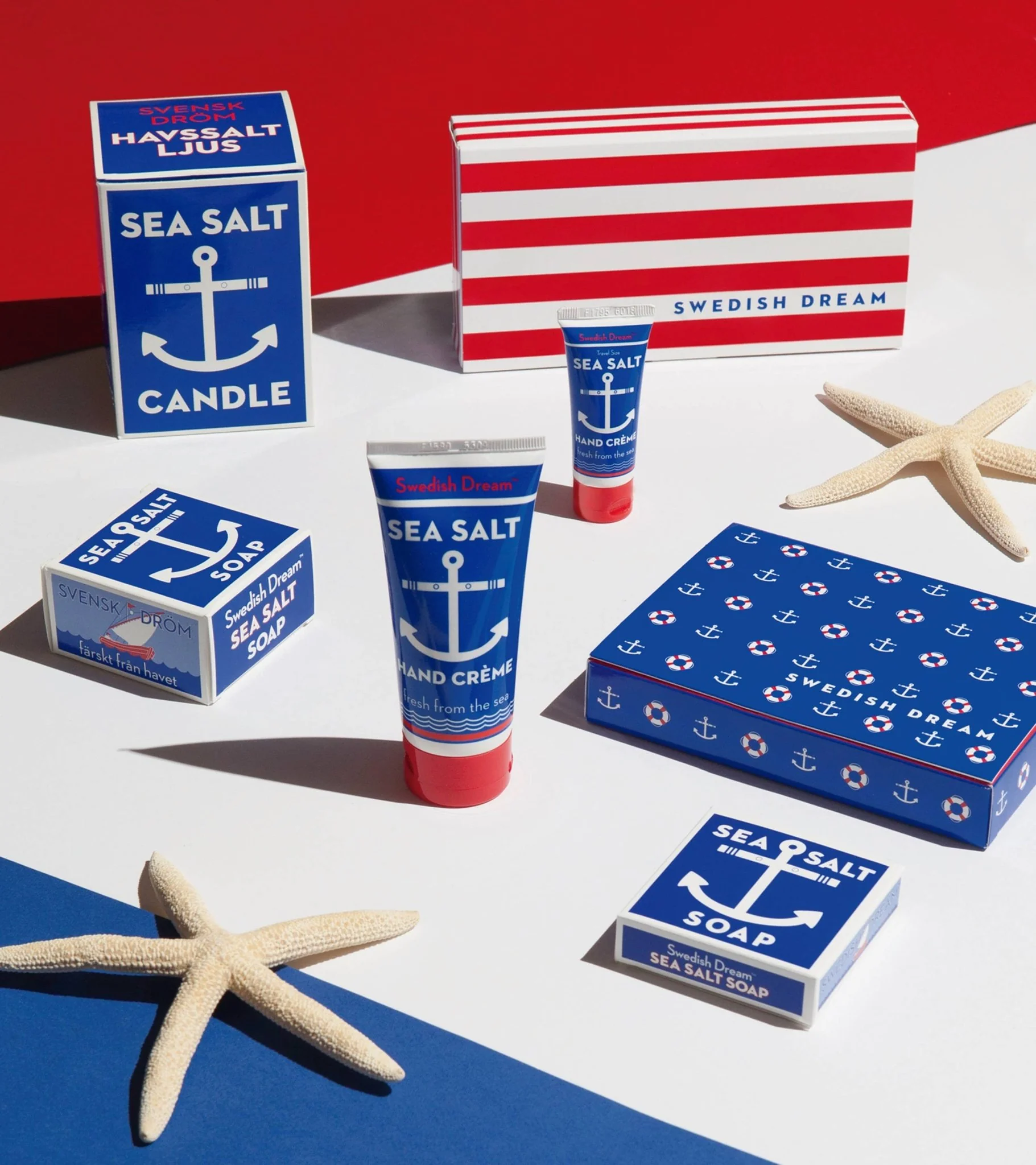 Swedish Dream Sea Salt Soap and Hand Cream Gift Box - Image 2