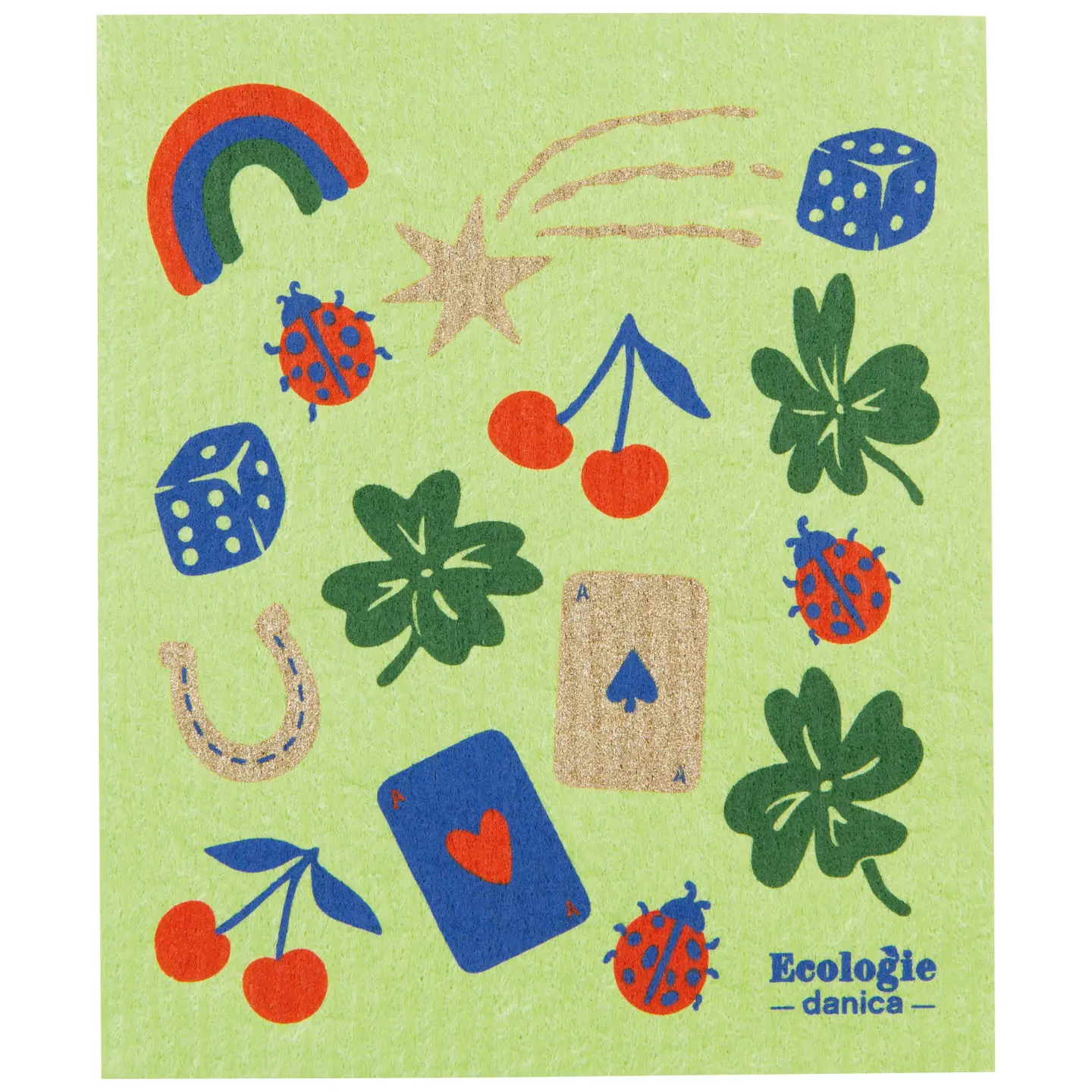 Swedish Sponge Cloth / Feeling Lucky