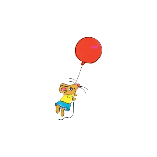 Tattly Tattoo Pair / Mouse Balloon