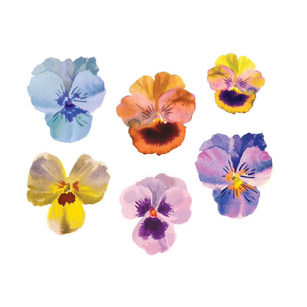 Tattly Tattoo Pair / Pansies