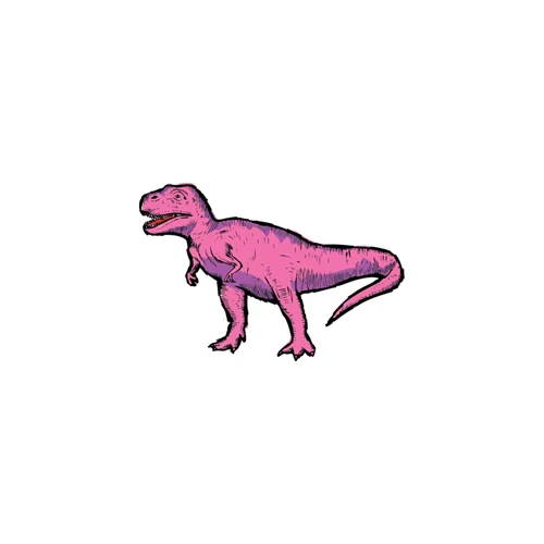 Tattly Tattoo Pair / Pink T Rex