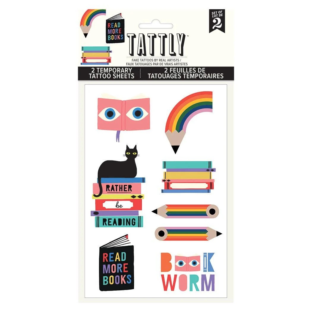 Tattoo Sheets / Bookworm
