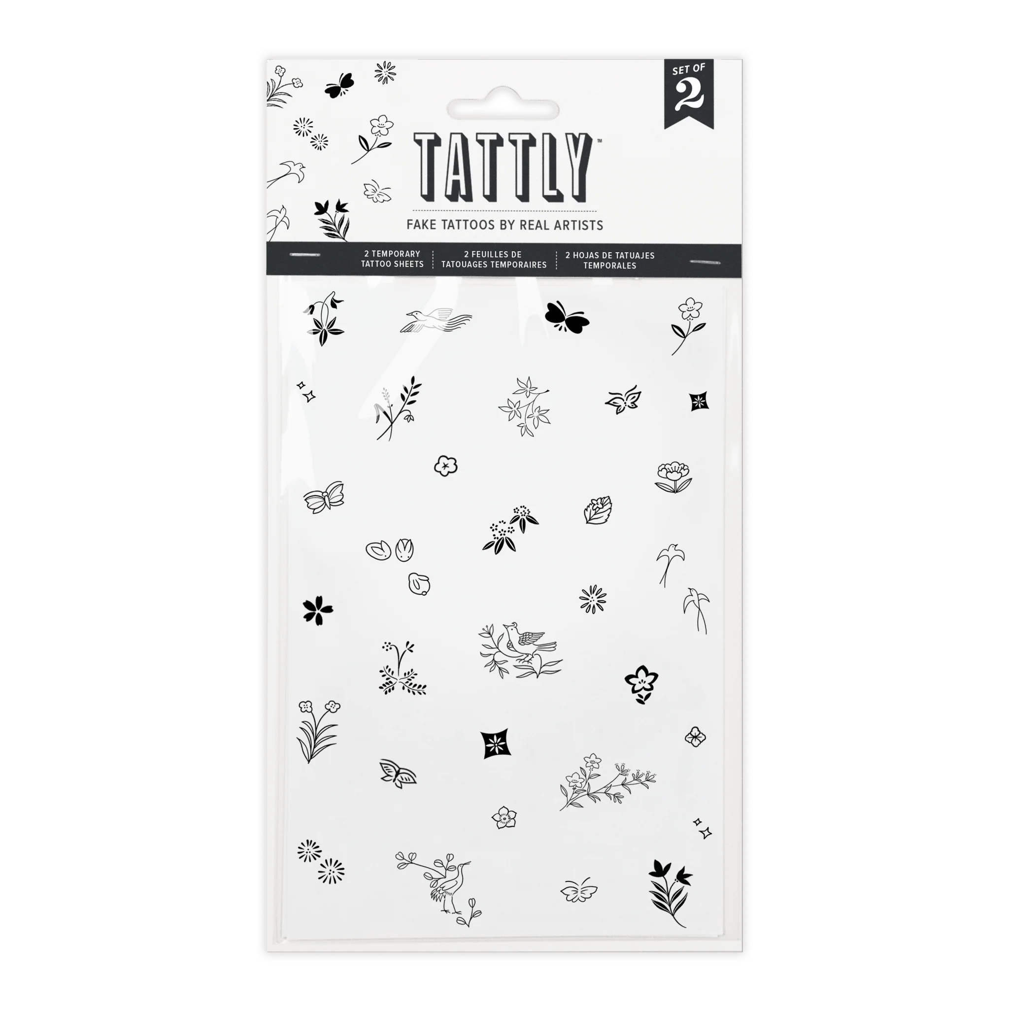 Tattoo Sheets / Tiny Nature Tattoo Sheets