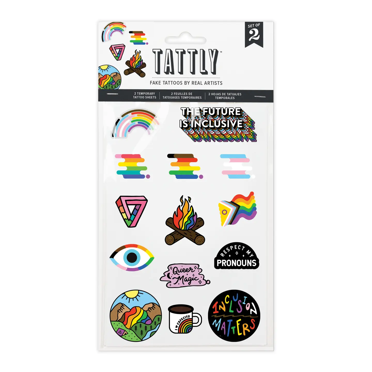 Tattoo Sheets / Inclusive Pride