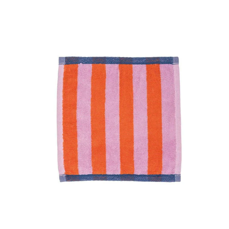 Terry Dish Cloth / Orange Stripes