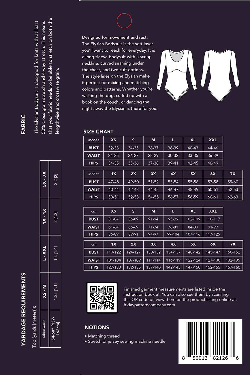 Elysian Bodysuit / Printed Pattern - Image 2