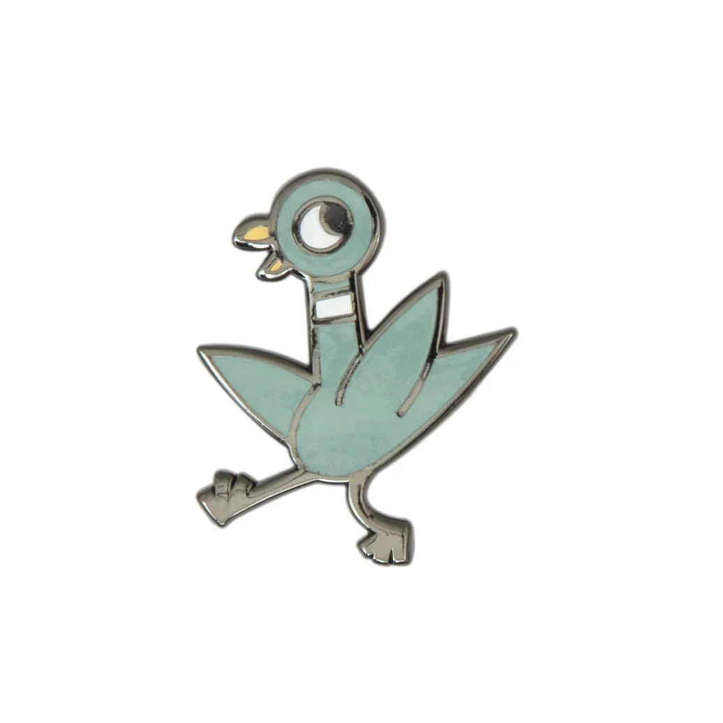 The Pigeon Enamel Pin