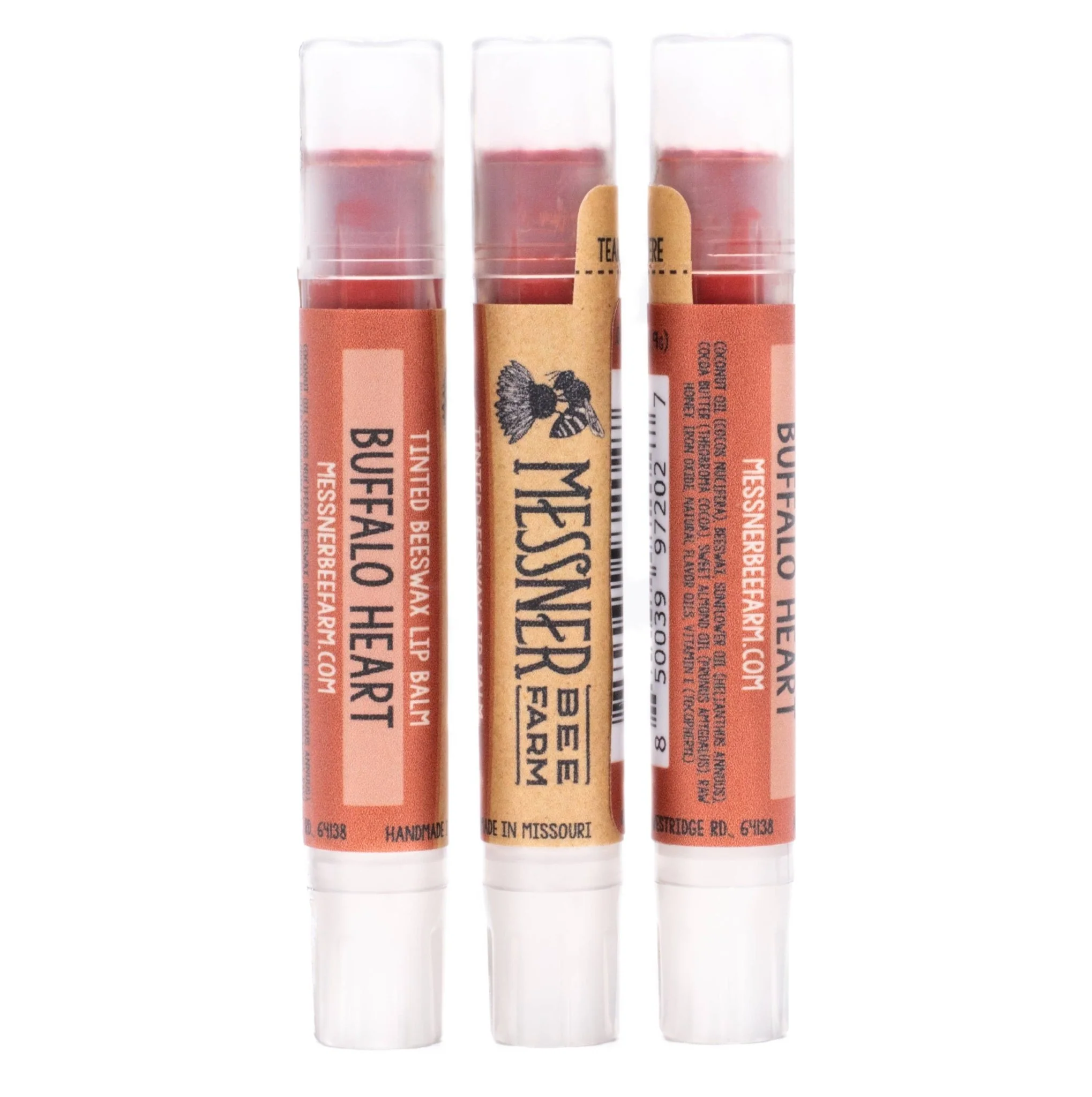 Tinted Lip Balm / Buffalo Heart