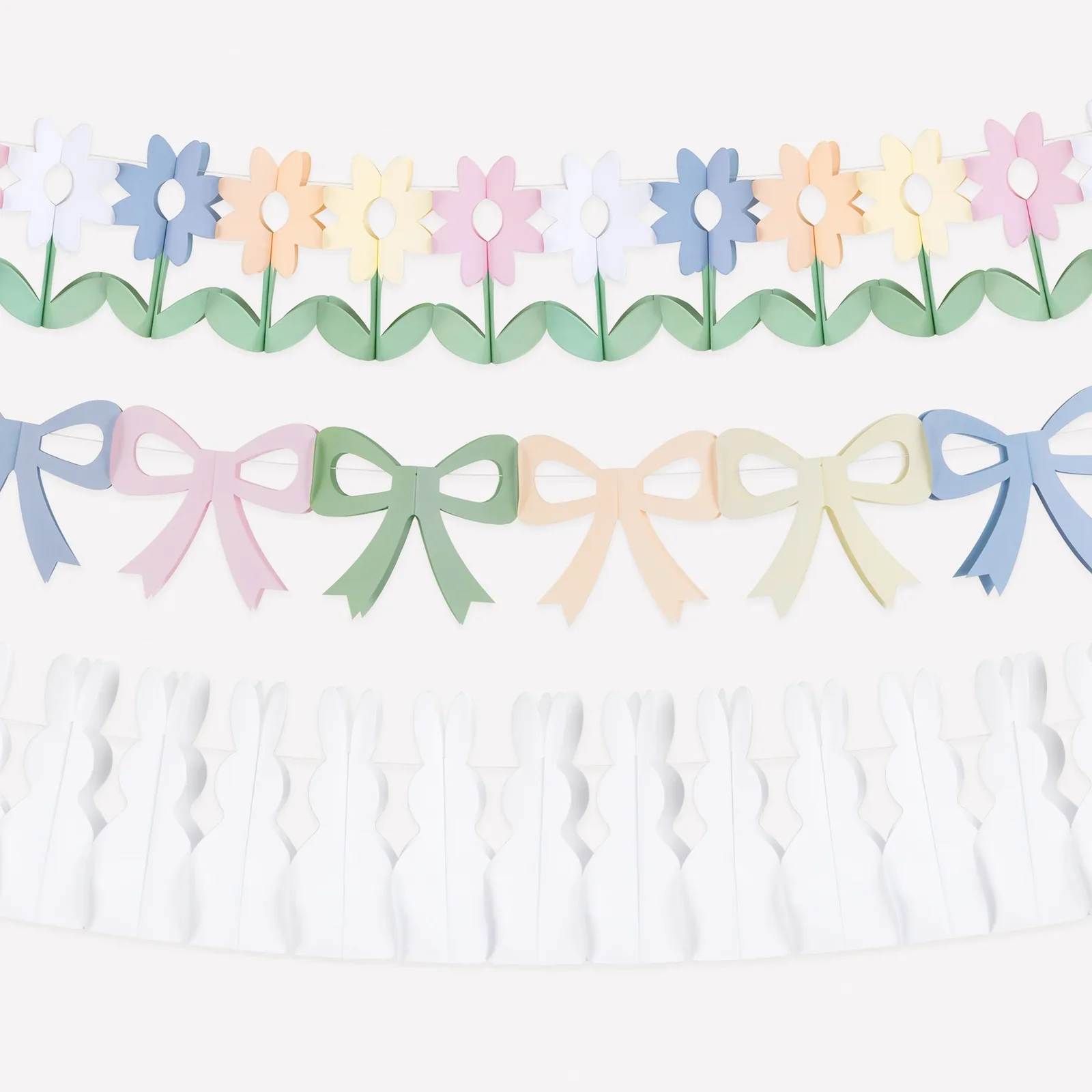 Tissue Paper Easter Garland Set - Image 2