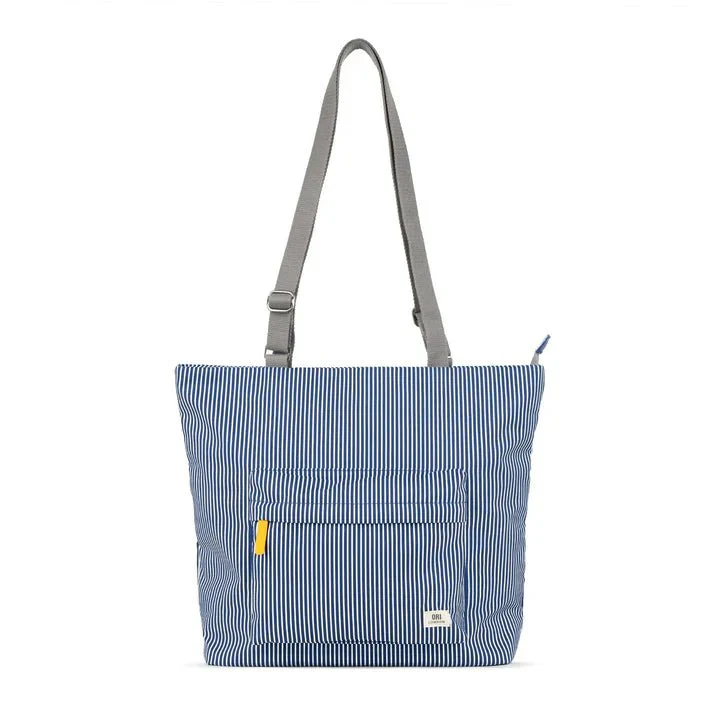 Trafalgar Tote B- Hickory Stripe Recycled Canvas