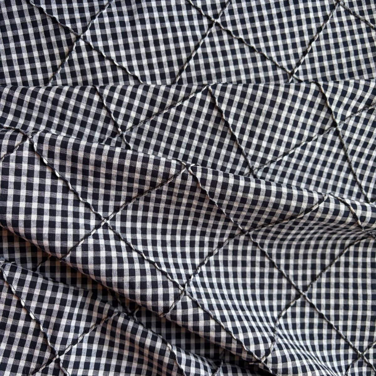 Trellis Gingham / Navy