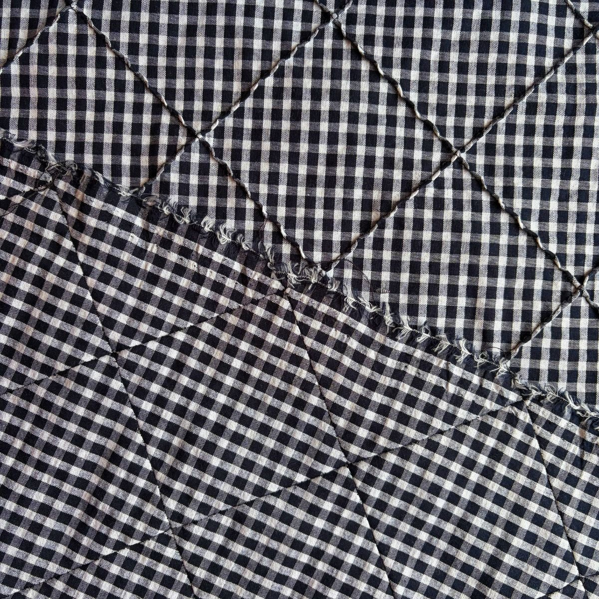 Trellis Gingham / Navy - Image 4