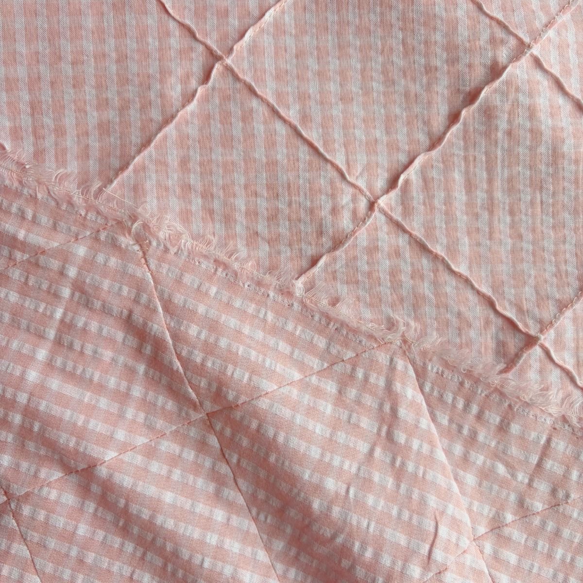 Trellis Gingham / Petal - Image 4