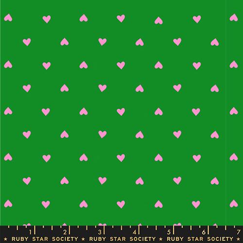 Trinketry / Hearts / Deep Verdant Neon
