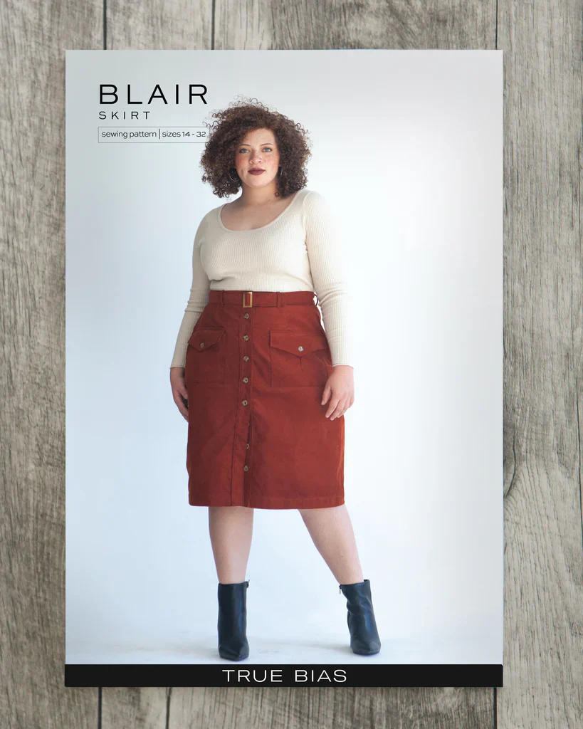 True Bias Patterns / Blair Skirt / Curvy