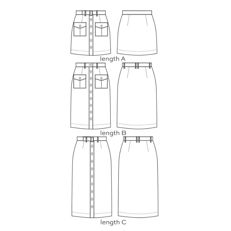 True Bias Patterns / Blair Skirt / Standard - Image 2
