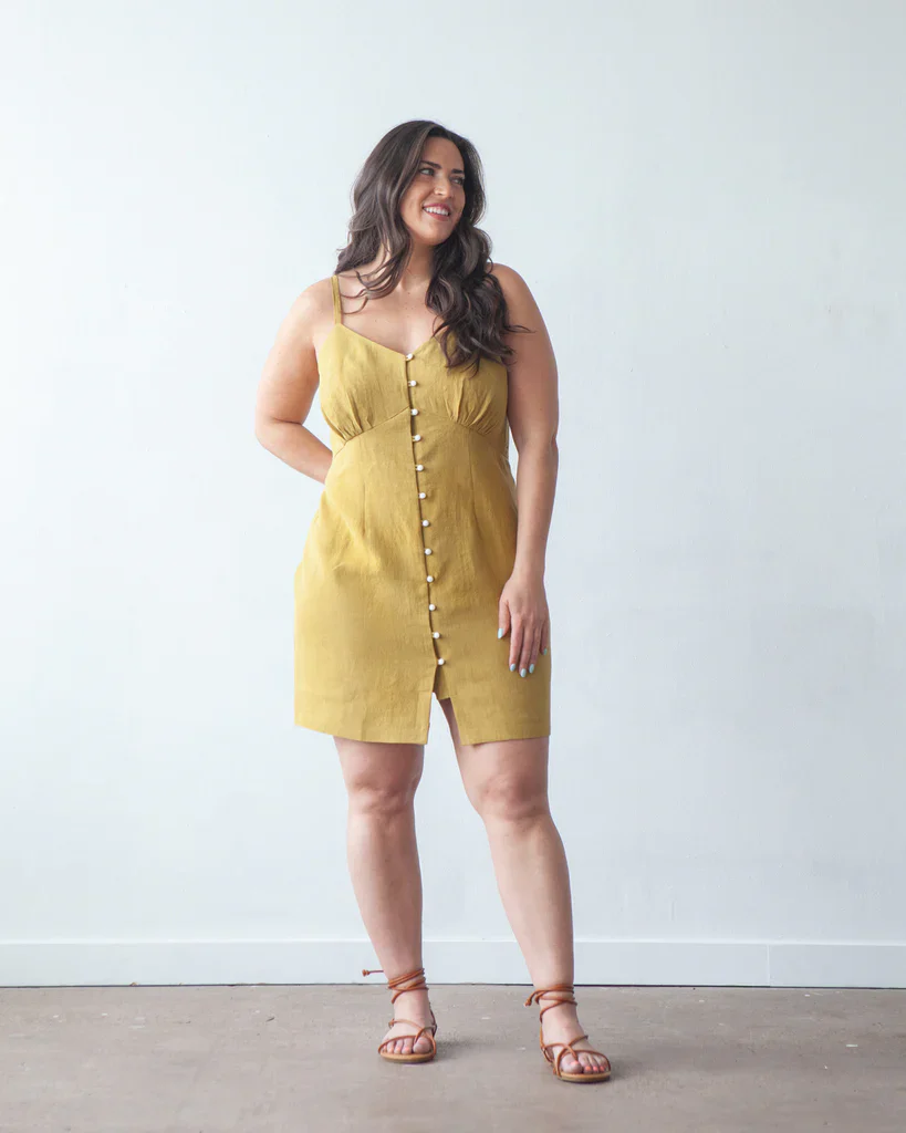 True Bias Patterns / Lora Dress / Curvy 14-32 - Image 3